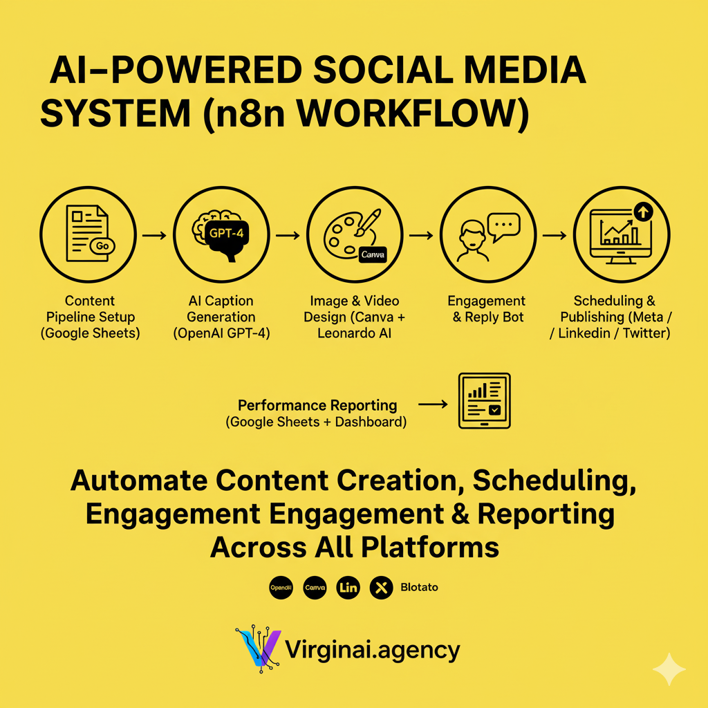 AI Social Media Management System (n8n)