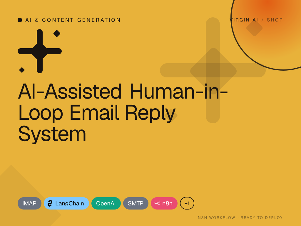 AI-Assisted Human-in-Loop Email Reply System