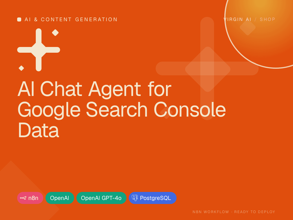 AI Chat Agent for Google Search Console Data