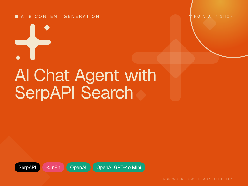 AI Chat Agent with SerpAPI Search