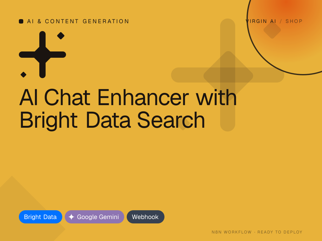 AI Chat Enhancer with Bright Data Search