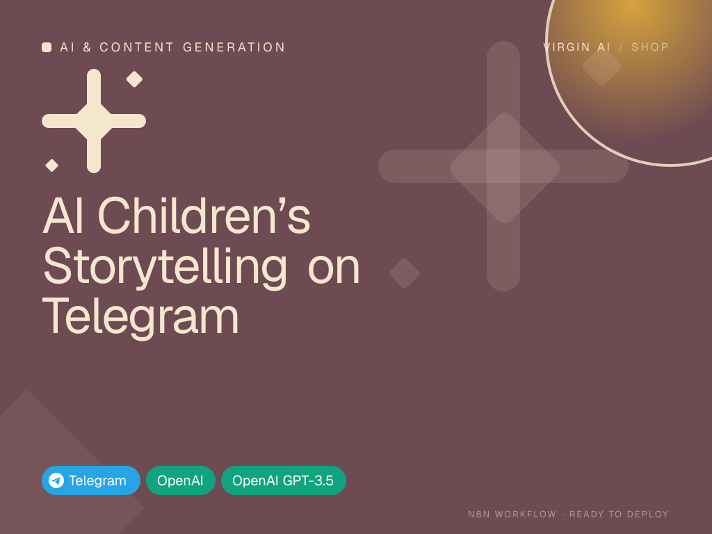 AI Children’s Storytelling on Telegram