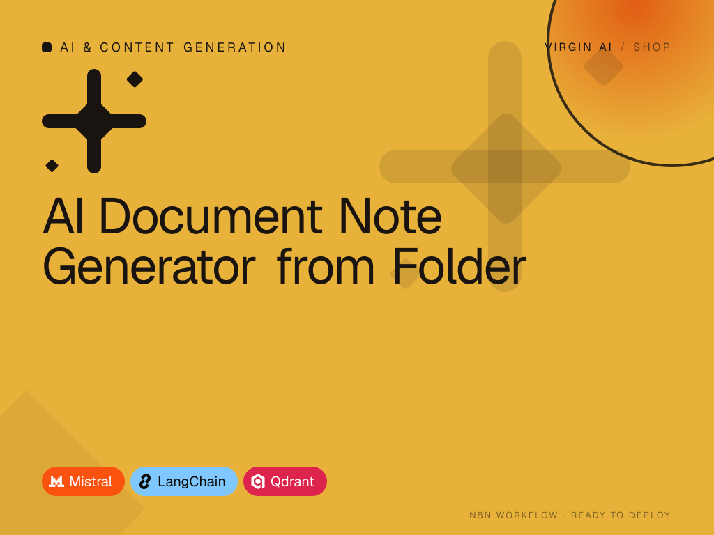 AI Document Note Generator from Folder