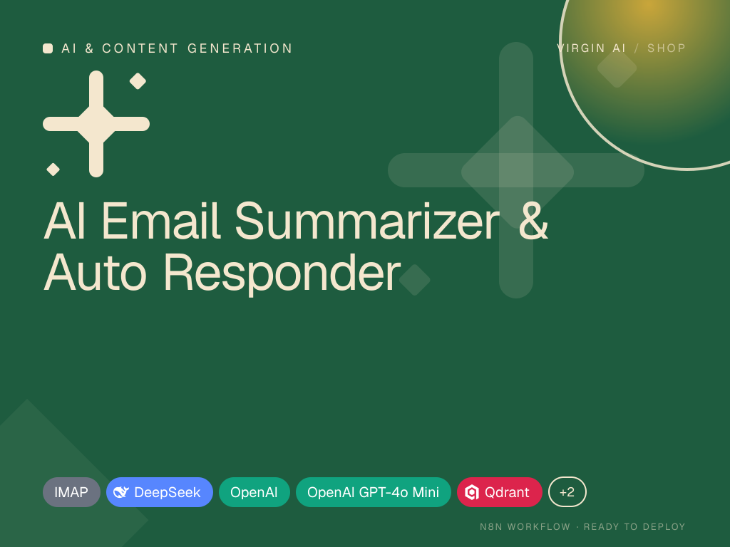 AI Email Summarizer & Auto Responder