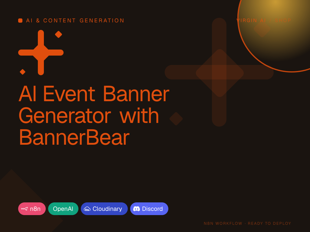 AI Event Banner Generator with BannerBear