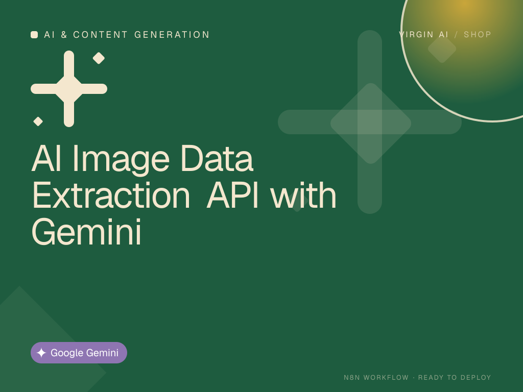 AI Image Data Extraction API with Gemini