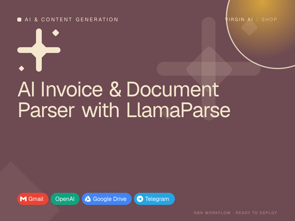 AI Invoice & Document Parser with LlamaParse
