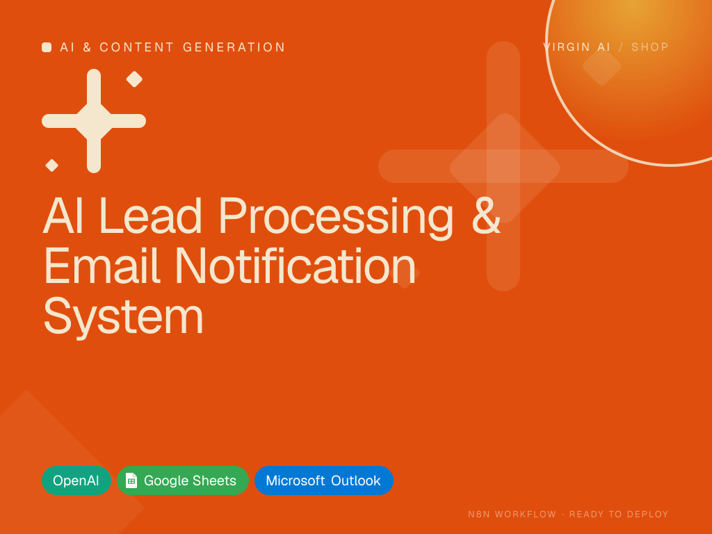 AI Lead Processing & Email Notification System