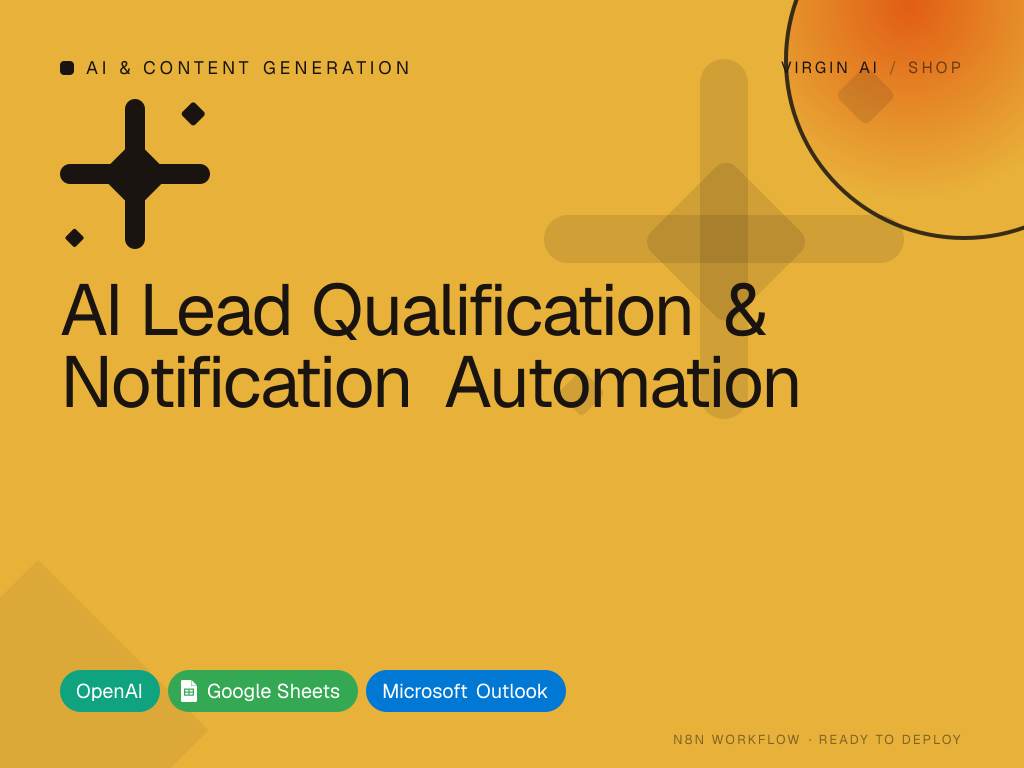 AI Lead Qualification & Notification Automation