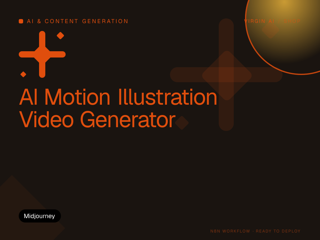 AI Motion Illustration Video Generator