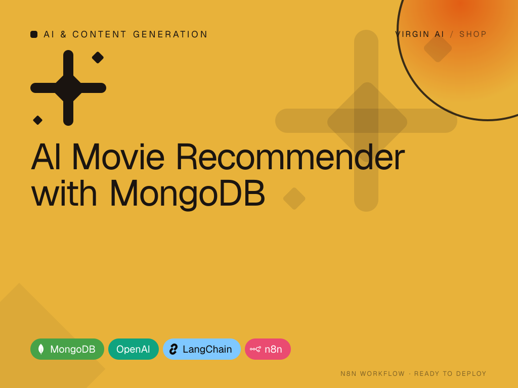 AI Movie Recommender with MongoDB
