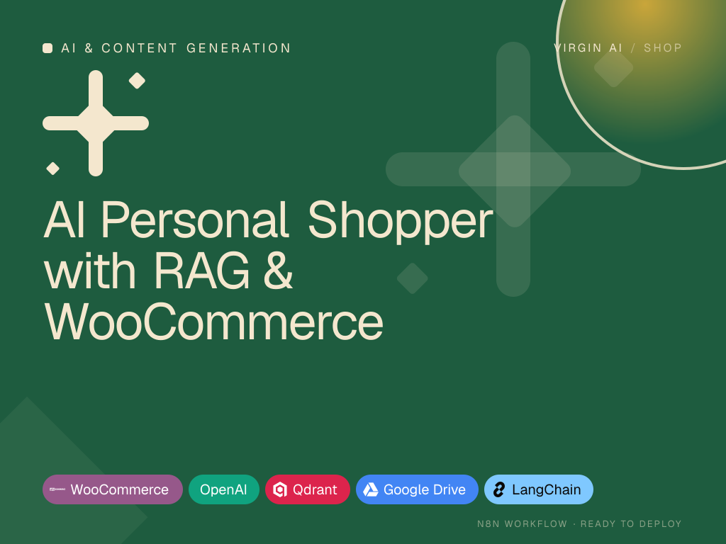 AI Personal Shopper with RAG & WooCommerce