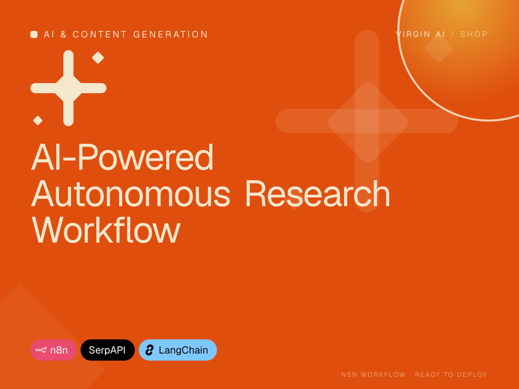 AI-Powered Autonomous Research Workflow