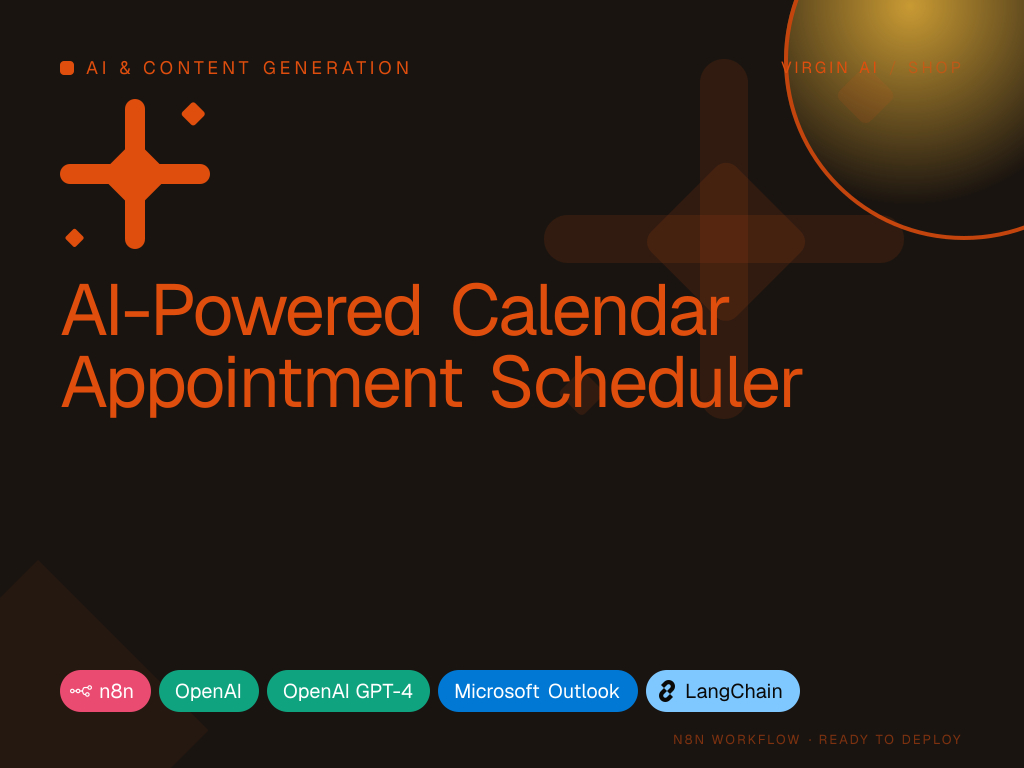 AI-Powered Calendar Appointment Scheduler