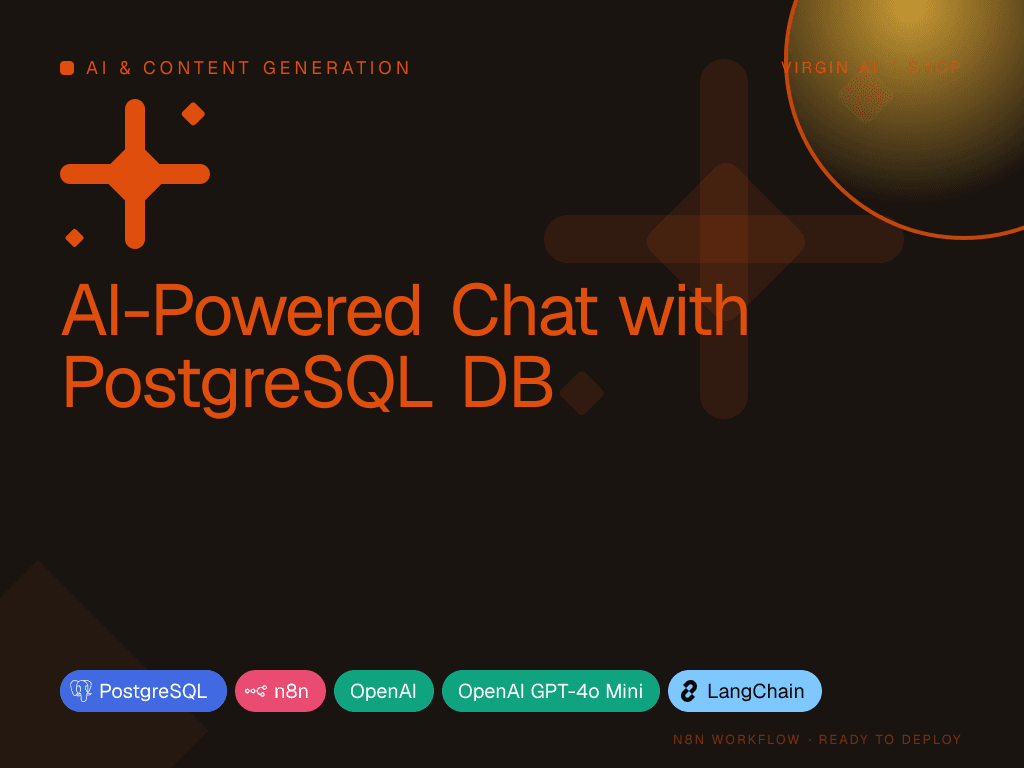 AI-Powered Chat with PostgreSQL DB