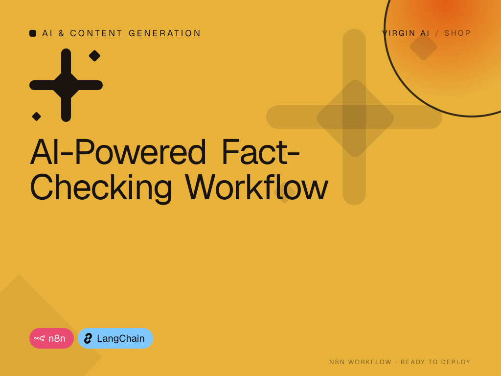 AI-Powered Fact-Checking Workflow