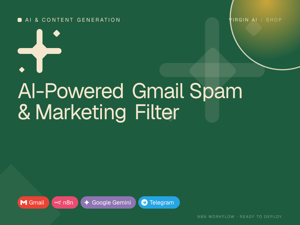 AI-Powered Gmail Spam & Marketing Filter