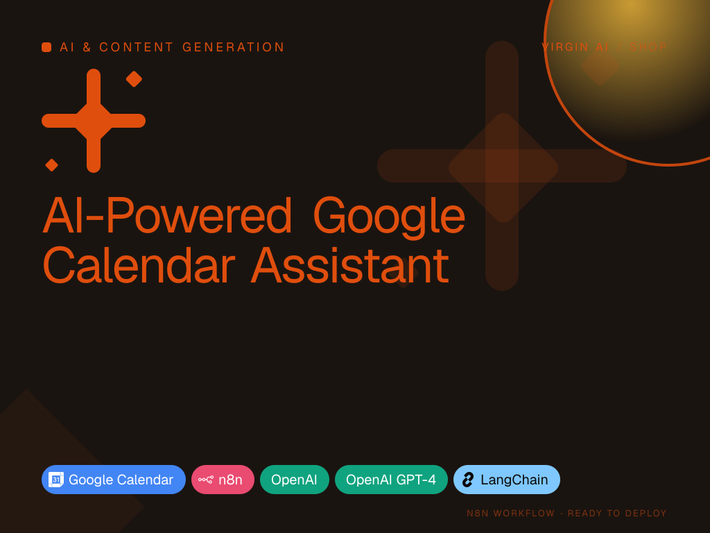 AI-Powered Google Calendar Assistant