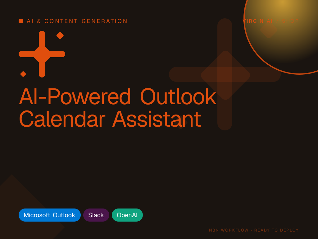 AI-Powered Outlook Calendar Assistant
