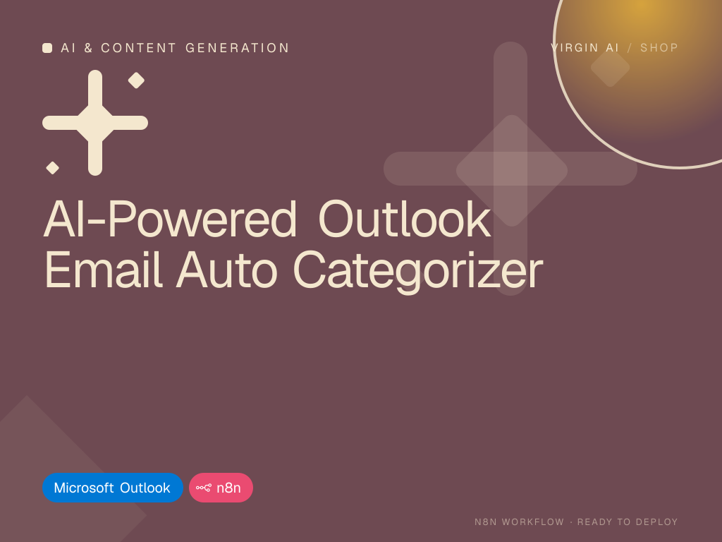 AI-Powered Outlook Email Auto Categorizer