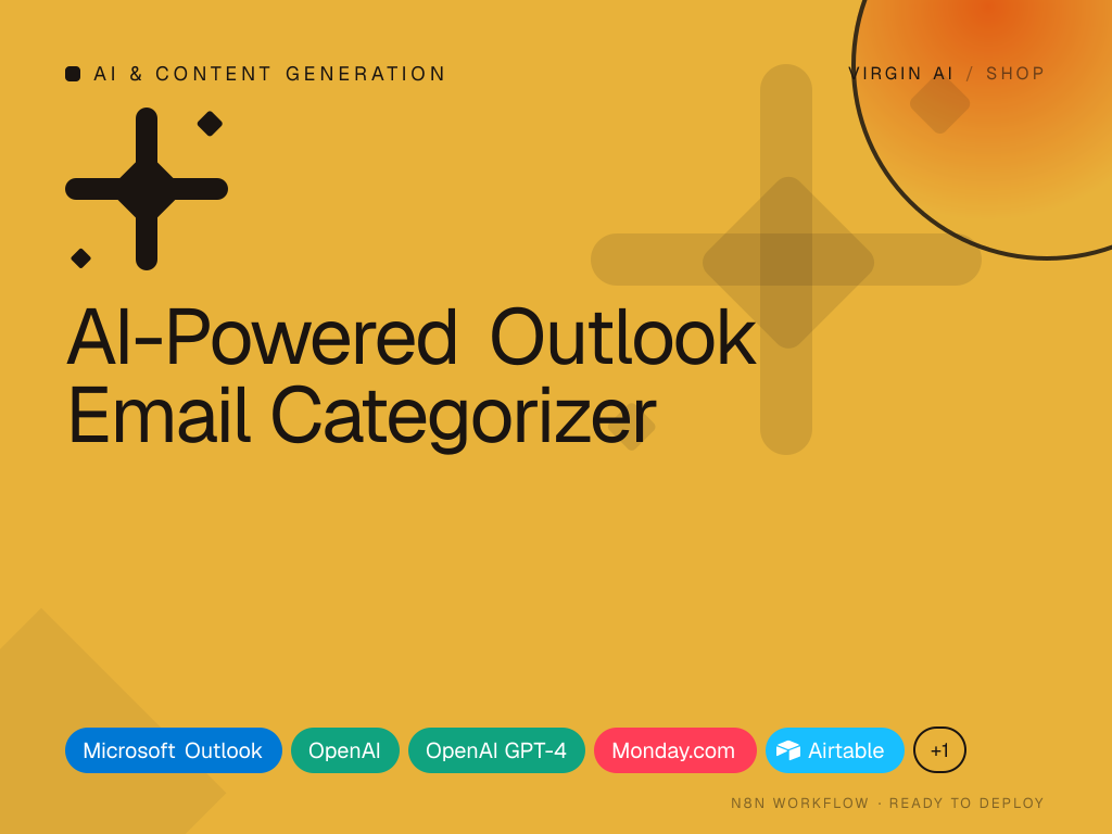 AI-Powered Outlook Email Categorizer