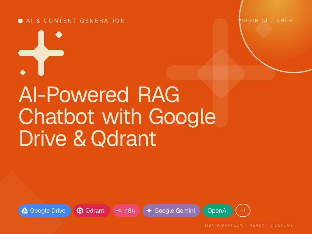AI-Powered RAG Chatbot with Google Drive & Qdrant