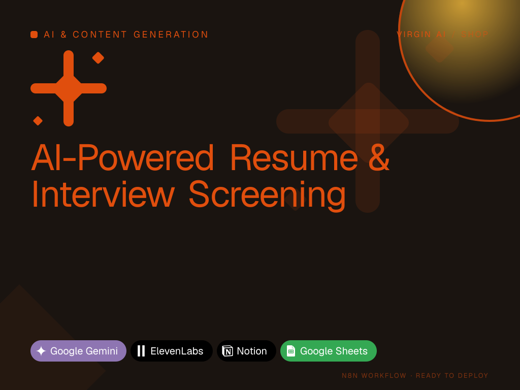 AI-Powered Resume & Interview Screening