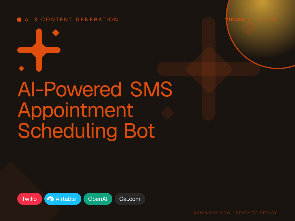 AI-Powered SMS Appointment Scheduling Bot