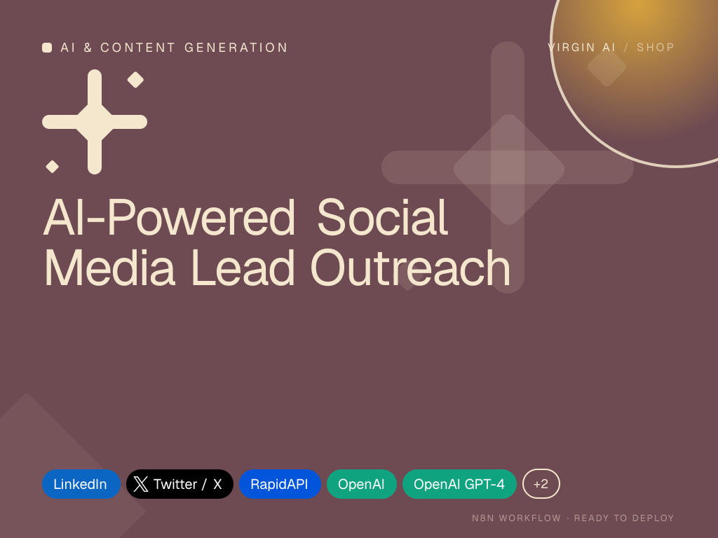 AI-Powered Social Media Lead Outreach