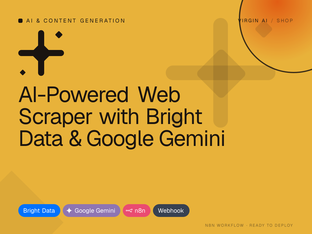 AI-Powered Web Scraper with Bright Data & Google Gemini