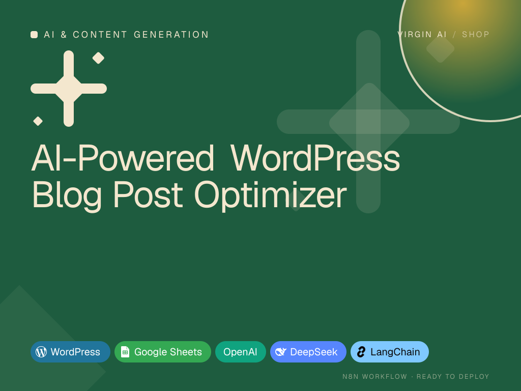 AI-Powered WordPress Blog Post Optimizer