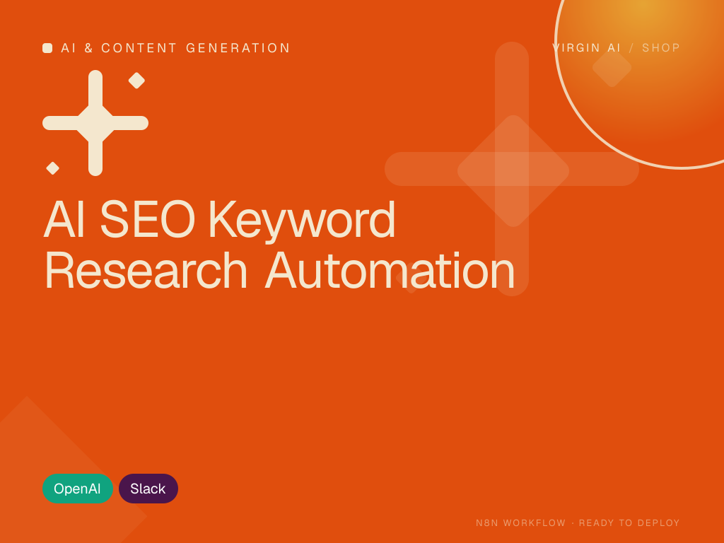 AI SEO Keyword Research Automation