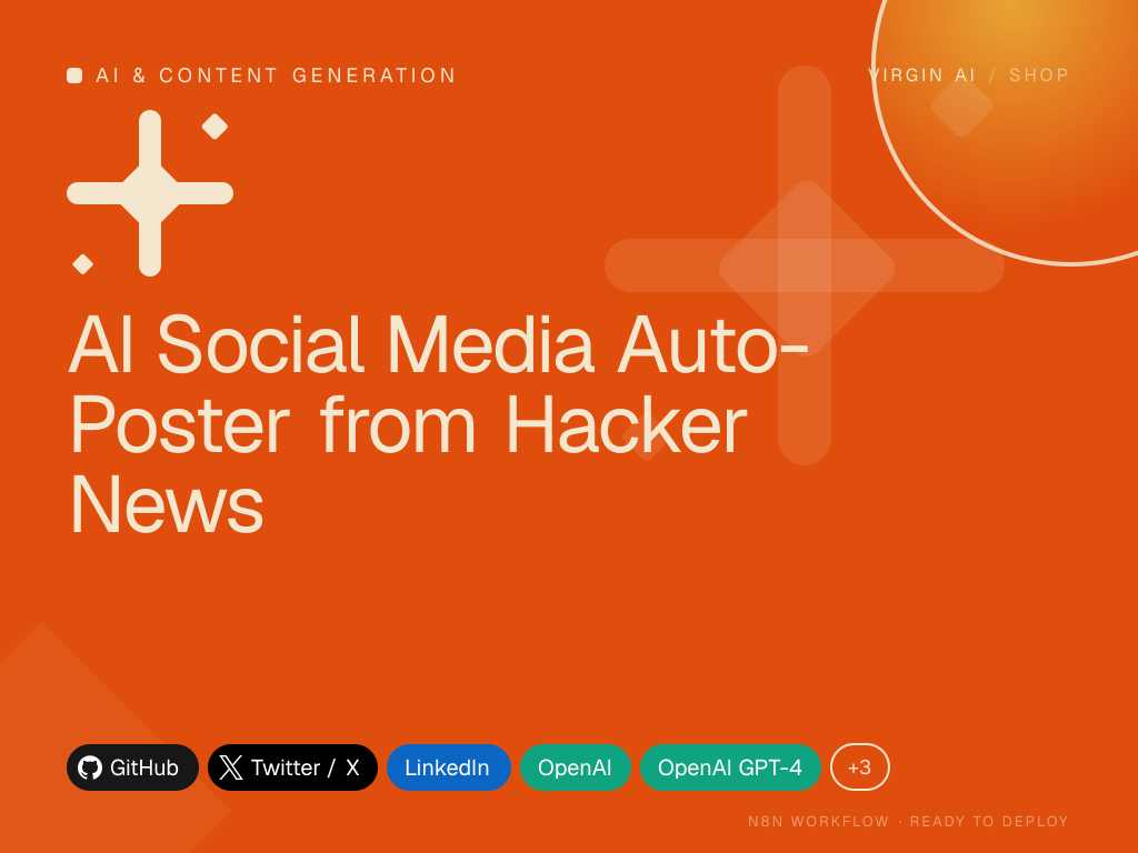 AI Social Media Auto-Poster from Hacker News