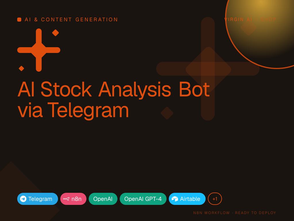 AI Stock Analysis Bot via Telegram