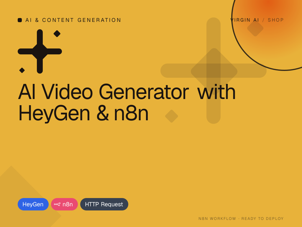 AI Video Generator with HeyGen & n8n