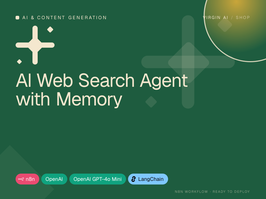 AI Web Search Agent with Memory