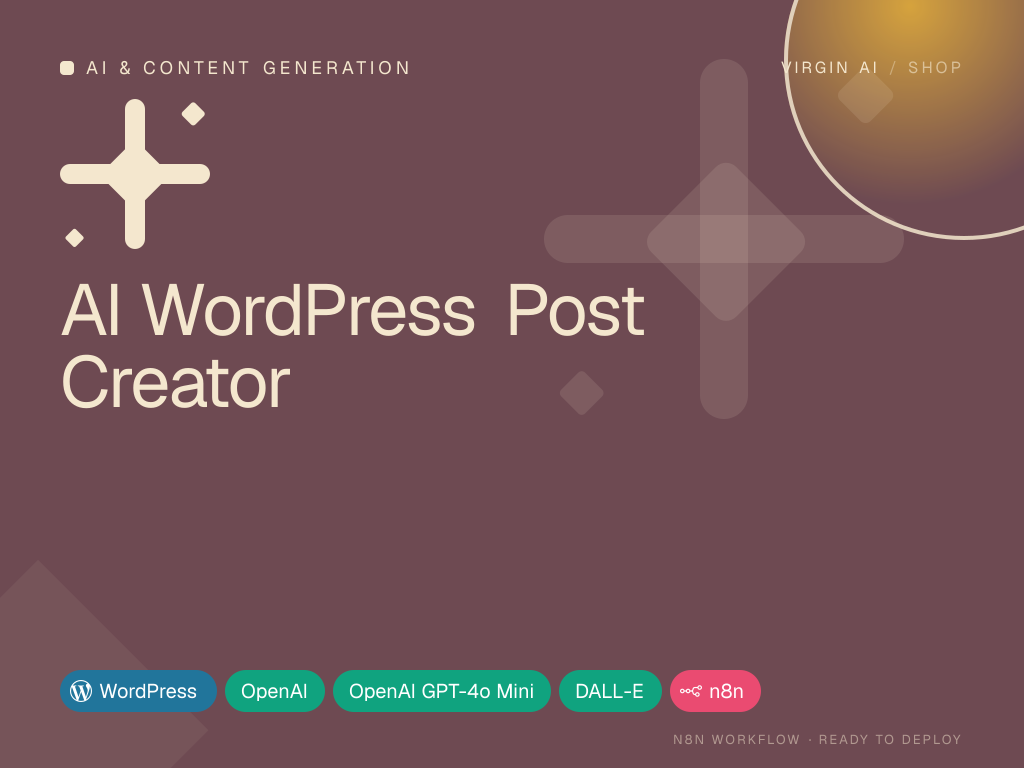 AI WordPress Post Creator