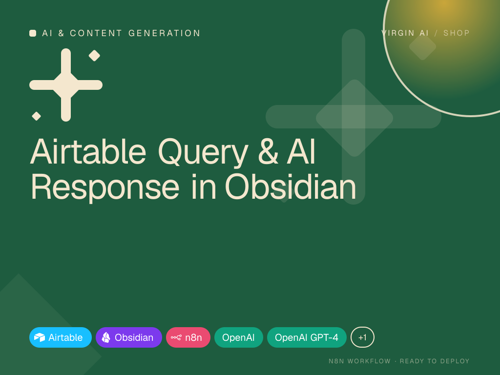 Airtable Query & AI Response in Obsidian