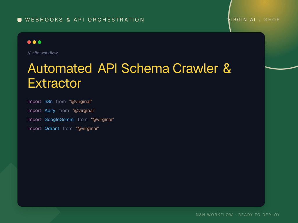 Automated API Schema Crawler & Extractor