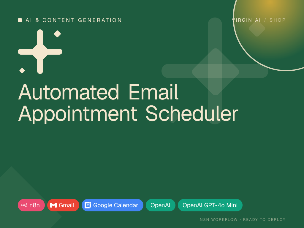 Automated Email Appointment Scheduler