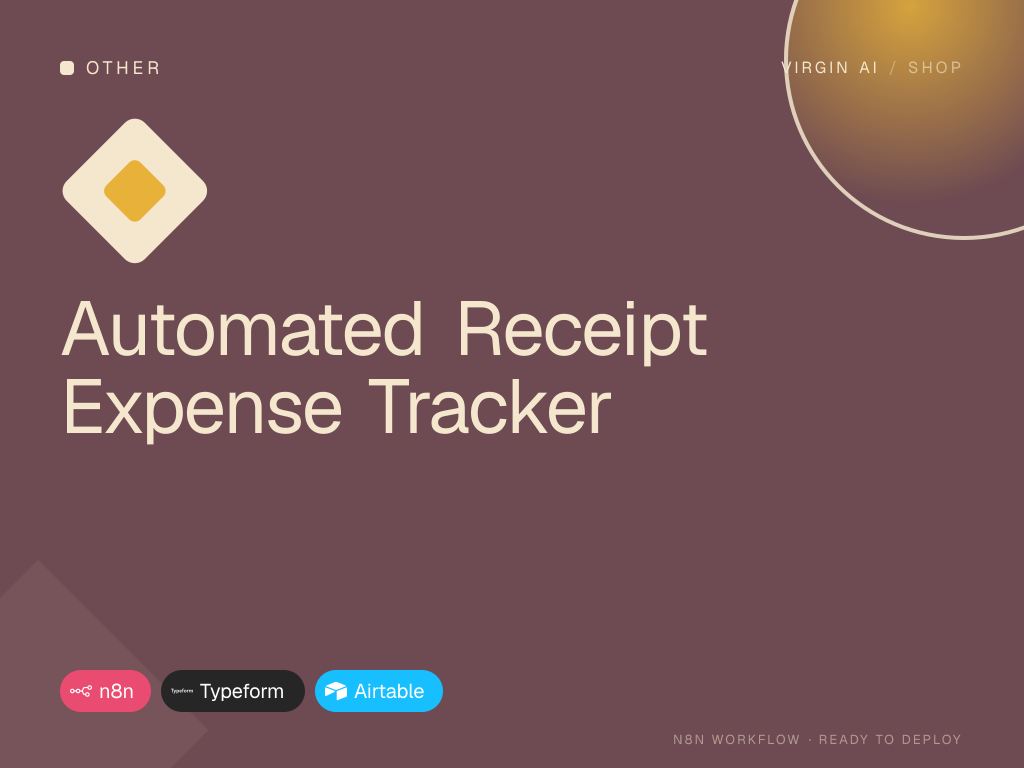 Automated Receipt Expense Tracker