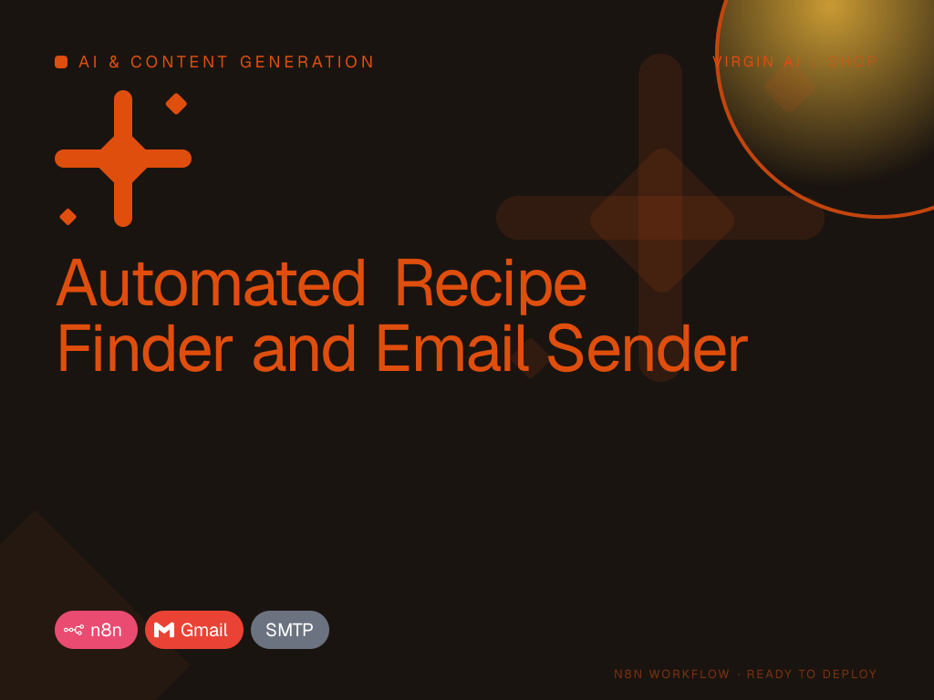 Automated Recipe Finder and Email Sender