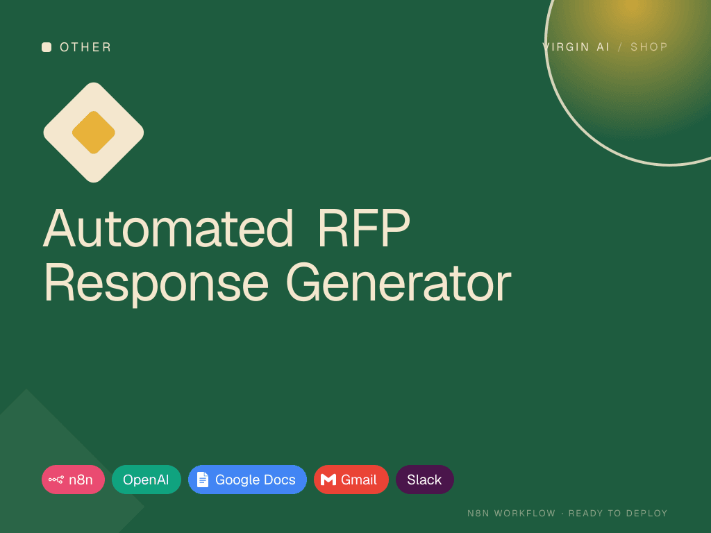 Automated RFP Response Generator