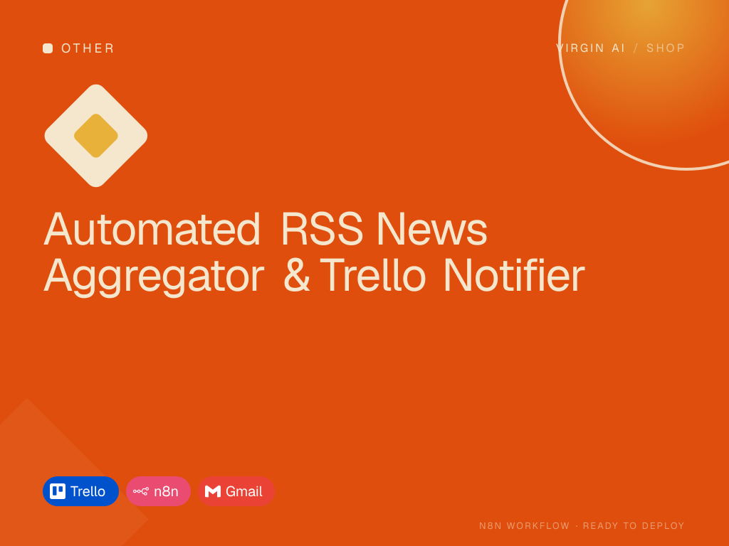 Automated RSS News Aggregator & Trello Notifier