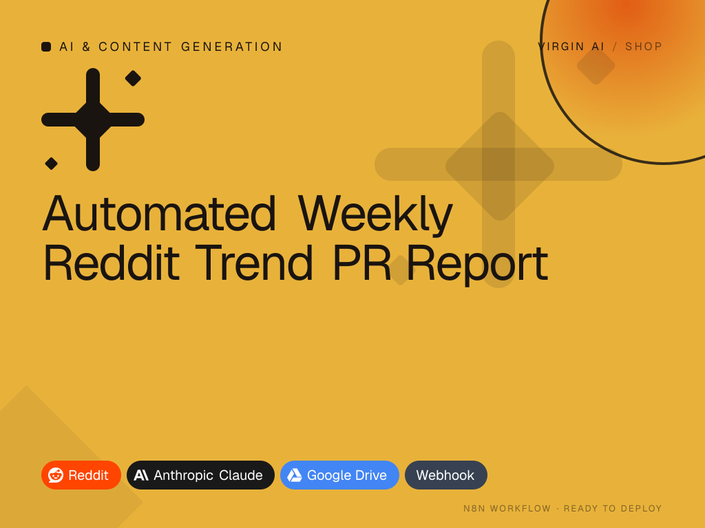 Automated Weekly Reddit Trend PR Report