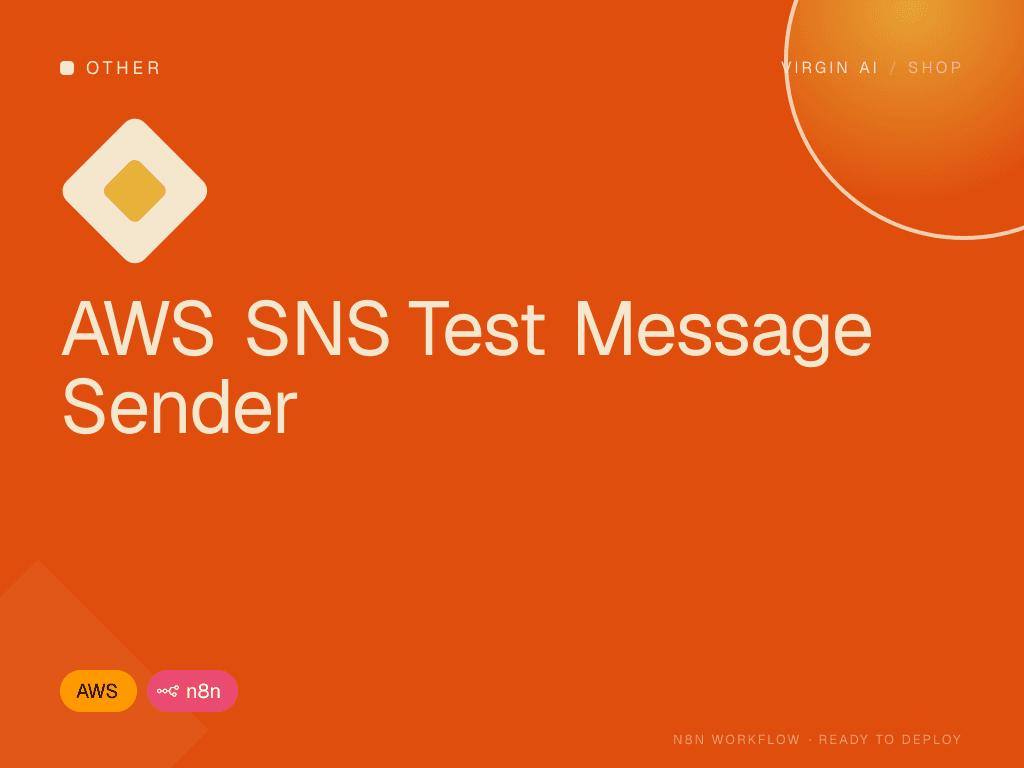 AWS SNS Test Message Sender