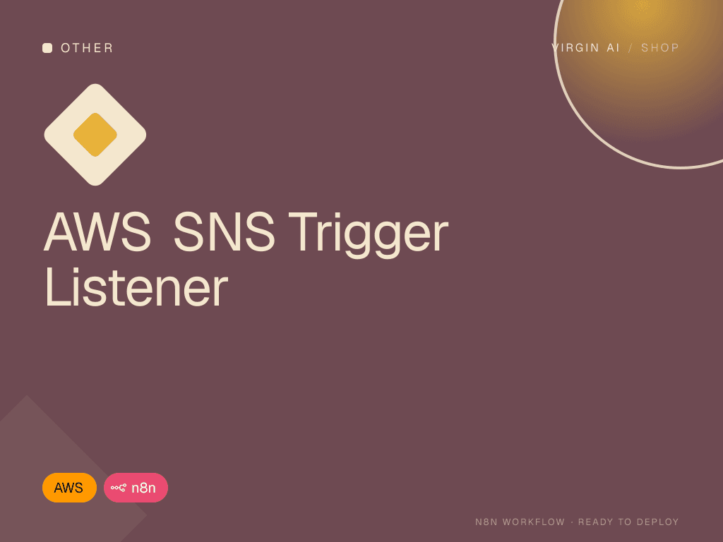 AWS SNS Trigger Listener