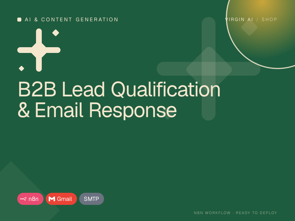 B2B Lead Qualification & Email Response