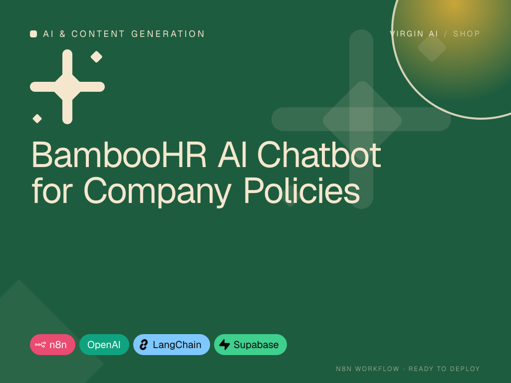 BambooHR AI Chatbot for Company Policies