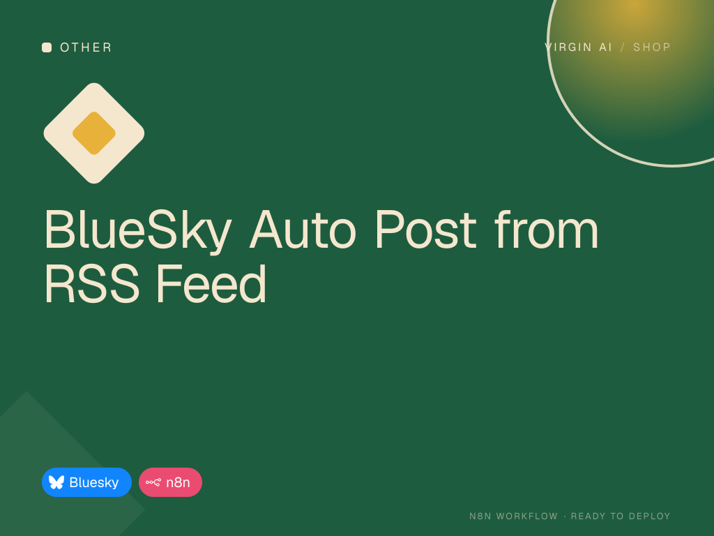 BlueSky Auto Post from RSS Feed